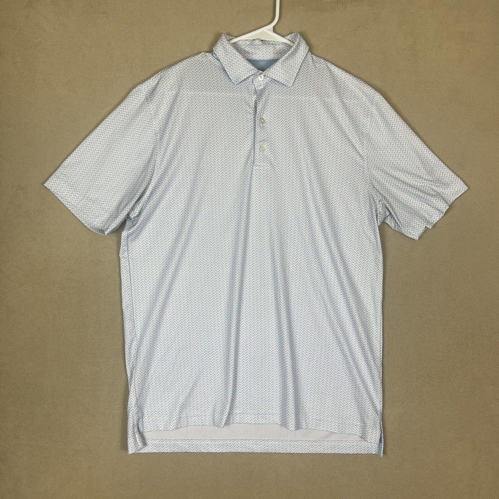 johnnie-O Light Blue Polo Shirt